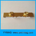 Metal pin name badge